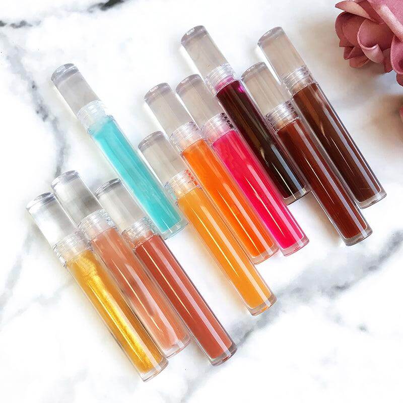 10 Colors Hot Selling Cheap Clear Lipgloss Lip Oil Wholesale Transparent Clear Lip Gloss - Shmily Beauty