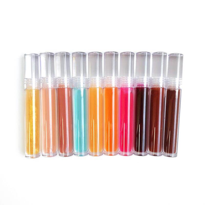 10 Colors Hot Selling Cheap Clear Lipgloss Lip Oil Wholesale Transparent Clear Lip Gloss - Shmily Beauty