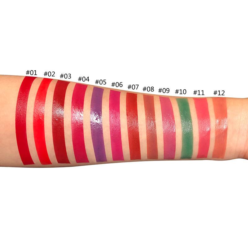 12 Colors Transparent Clear Lip Gloss Cheap Clear Lipgloss Lip Oil Wholesale - Shmily Beauty