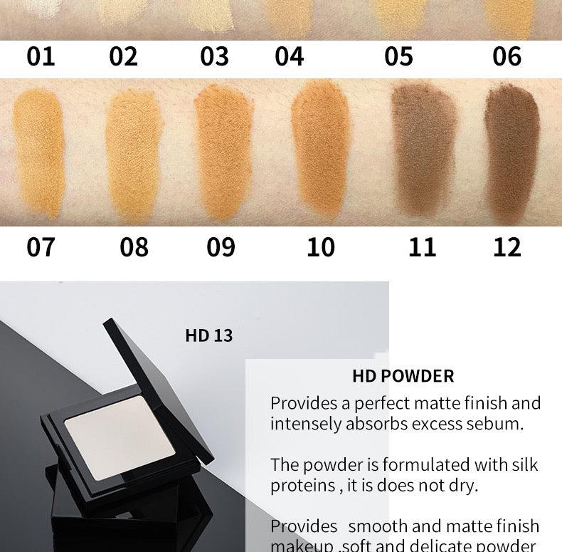 13 Color Hd Private Label Mineral Face Makeup Compact Pressed Powder - Shmily Beauty