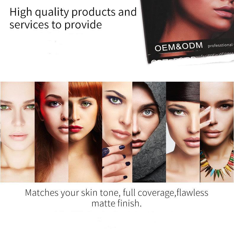 13 Color Hd Private Label Mineral Face Makeup Compact Pressed Powder - Shmily Beauty