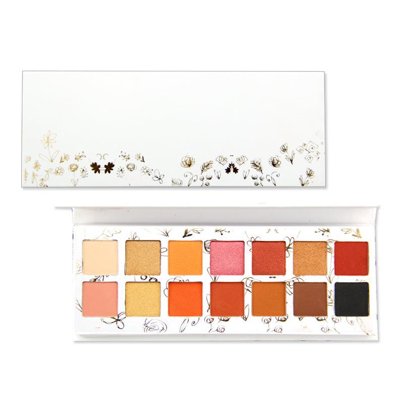 14 Colors High Pigmented Eyeshadow Plattes - Shmily Beauty