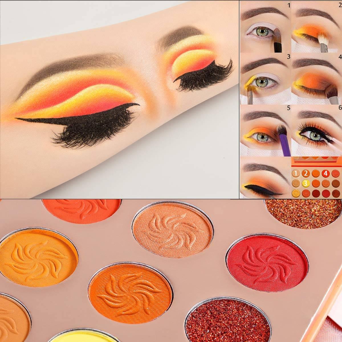 15 Colors Eye Shadow Vegan Makeup Private Label Eyeshadow Palette - Shmily Beauty