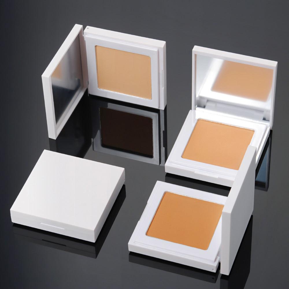 15 Shades Dark Skin Foundation White Compact Pressed Powder - Shmily Beauty