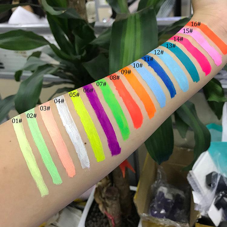 16 Colors DIY Self-luminous Eyeliner Cream Cosplay Flash Eyeliner Cream - Shmily Beauty