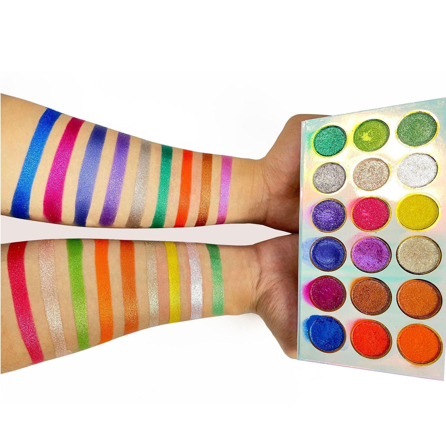 18 Colors Eyeshadow Private Label High Pigment Eyeshadow Palettes - Shmily Beauty