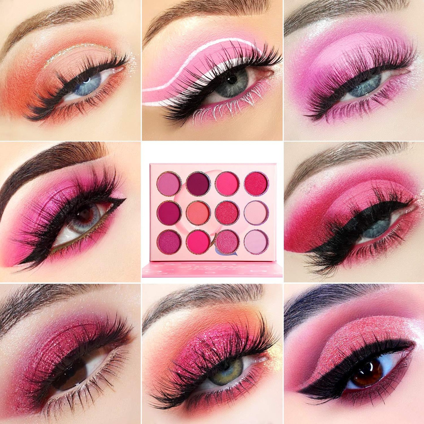 2022 New Sale Eyeshadow Cardboard Eyeshadow Palettes With 12 Colors - Shmily Beauty