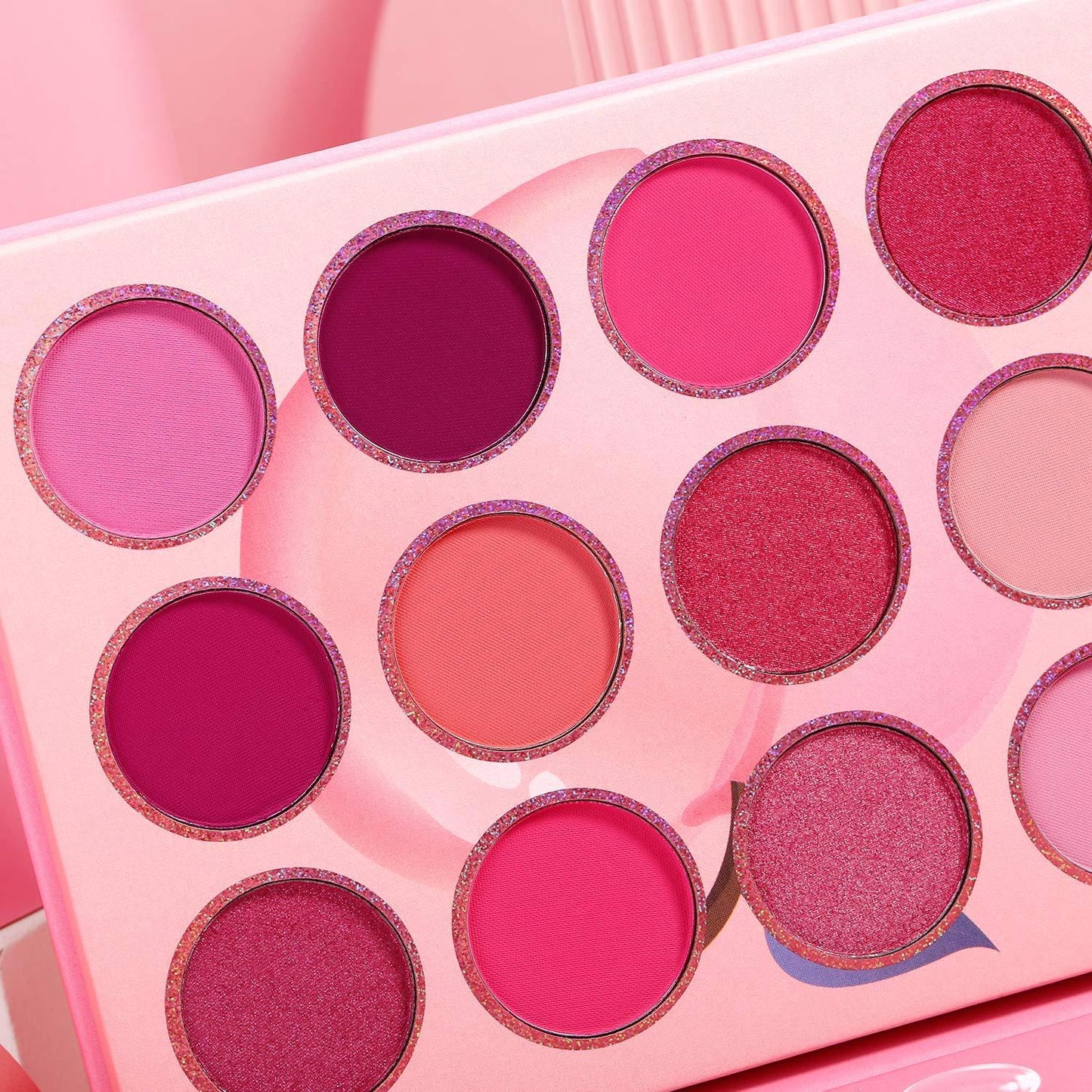2022 New Sale Eyeshadow Cardboard Eyeshadow Palettes With 12 Colors - Shmily Beauty
