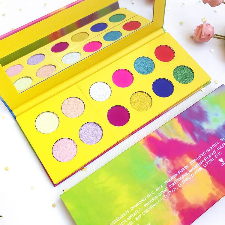2022 New Trending Private Label 12 Colors Fruit Eyeshadow Palette with Fruit Flavor - Shmily Beauty