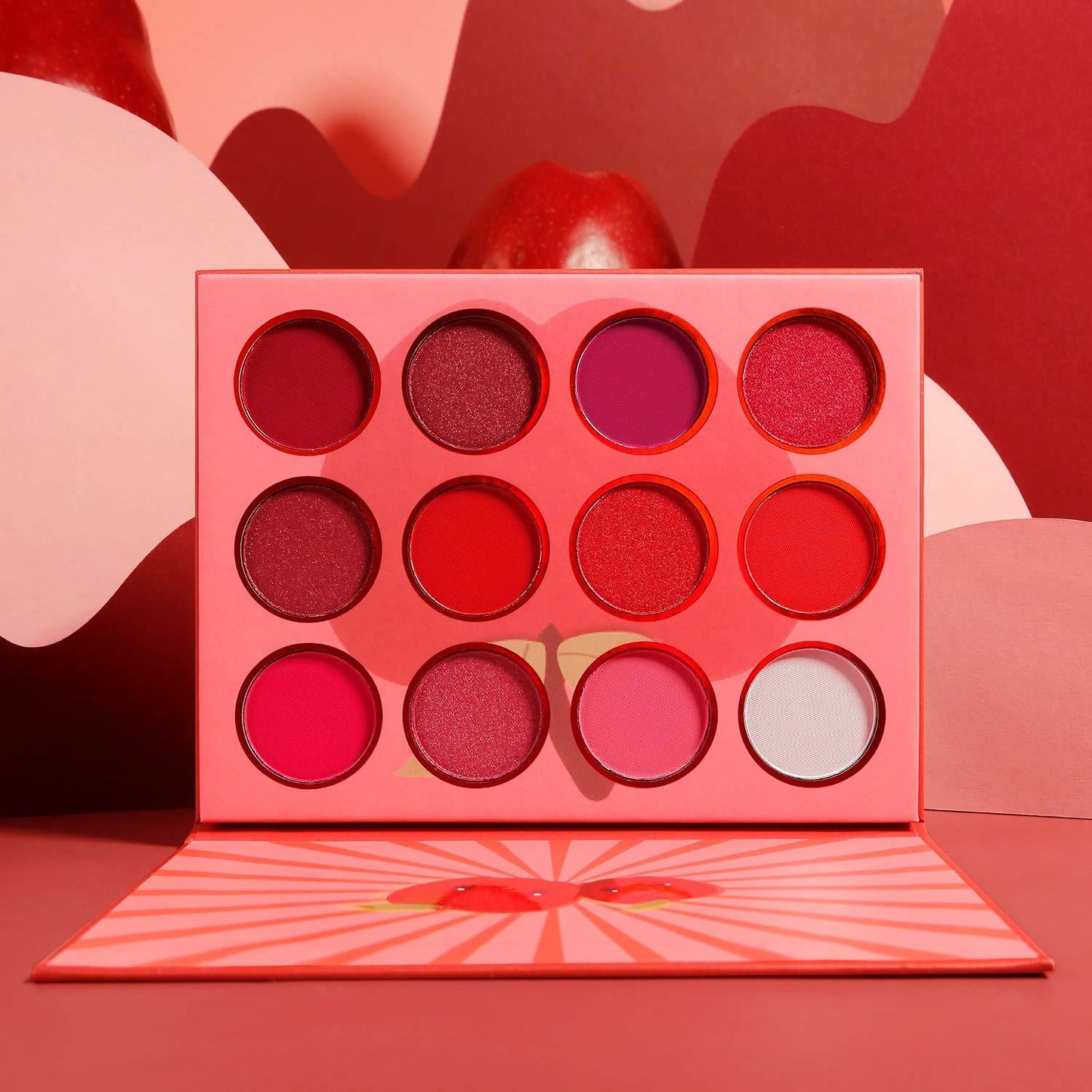 2022 Wholesale waterproof high pigment 12 colors eyeshadow palette private label - Shmily Beauty