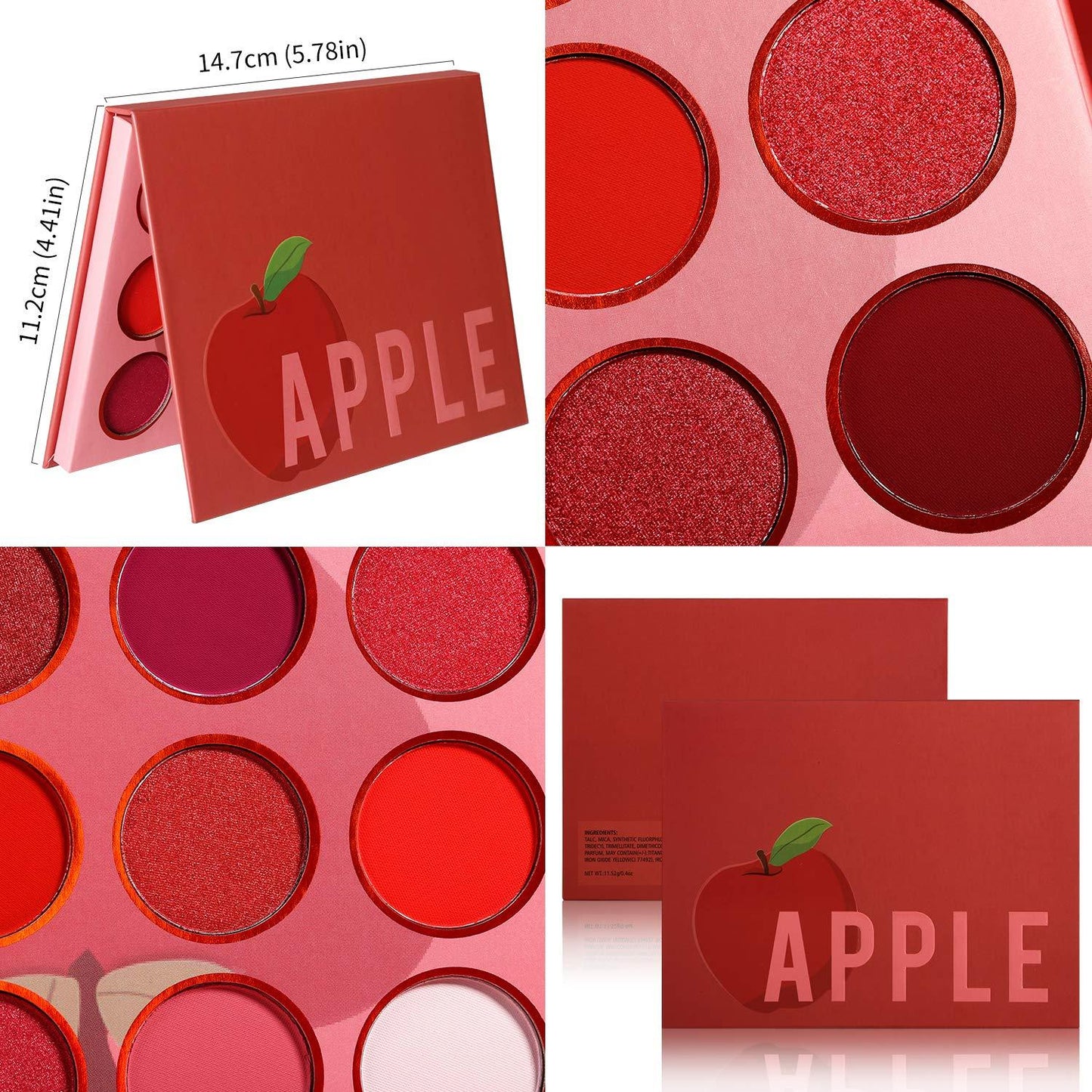 2022 Wholesale waterproof high pigment 12 colors eyeshadow palette private label - Shmily Beauty