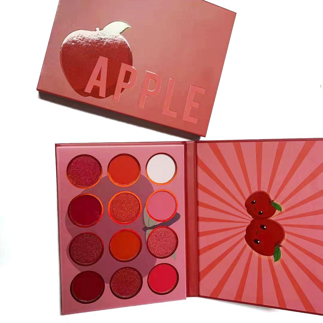 2022 Wholesale waterproof high pigment 12 colors eyeshadow palette private label - Shmily Beauty