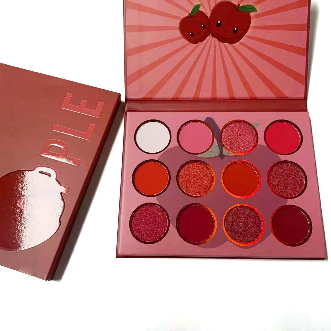 2022 Wholesale waterproof high pigment 12 colors eyeshadow palette private label - Shmily Beauty