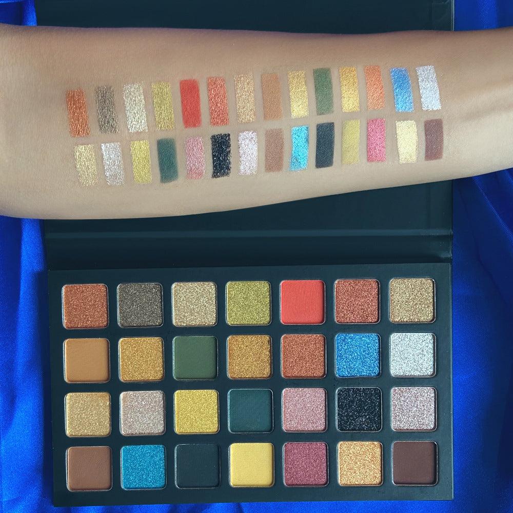 28 Colors High Pigmented Eyeshadow Palettes - Shmily Beauty
