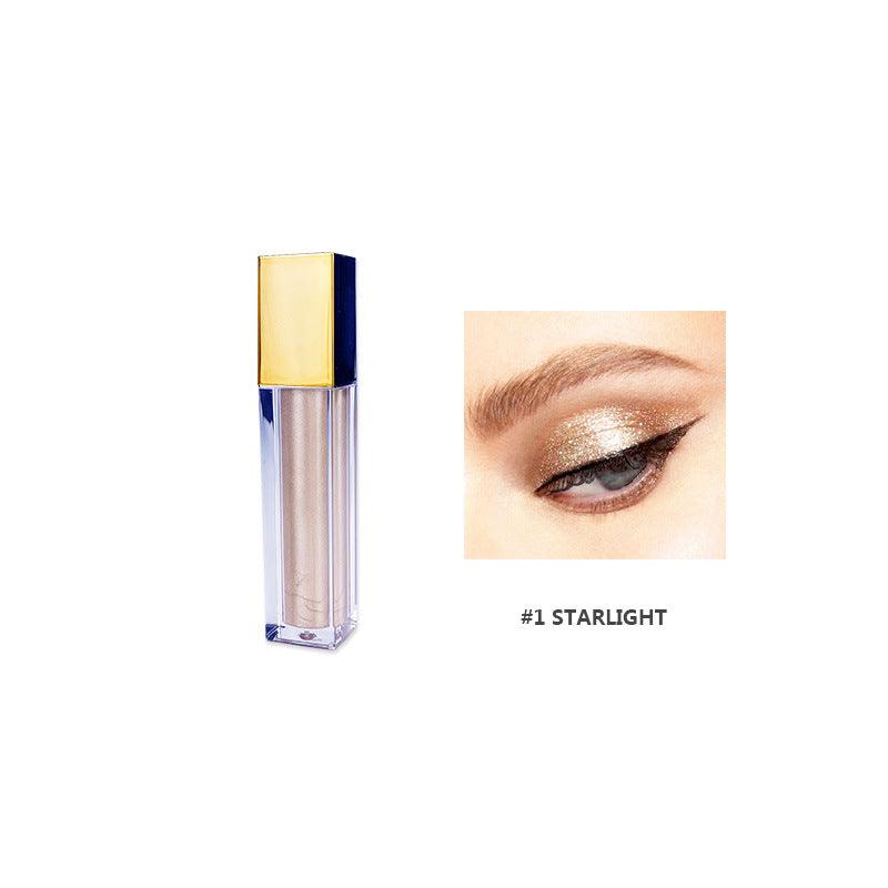 3 Colors Sparkly Metallic Liquid Eyeshadows - Shmily Beauty