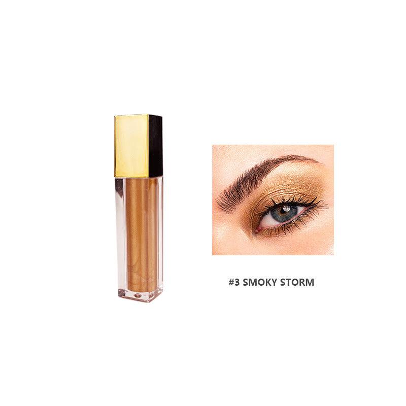 3 Colors Sparkly Metallic Liquid Eyeshadows - Shmily Beauty