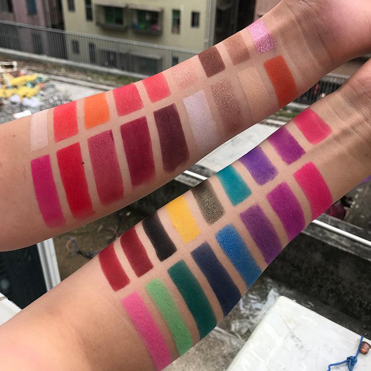 35 Colors Cosmetics Private Label Makeup Eye Shadow Marble Texture Eyeshadow Palette - Shmily Beauty