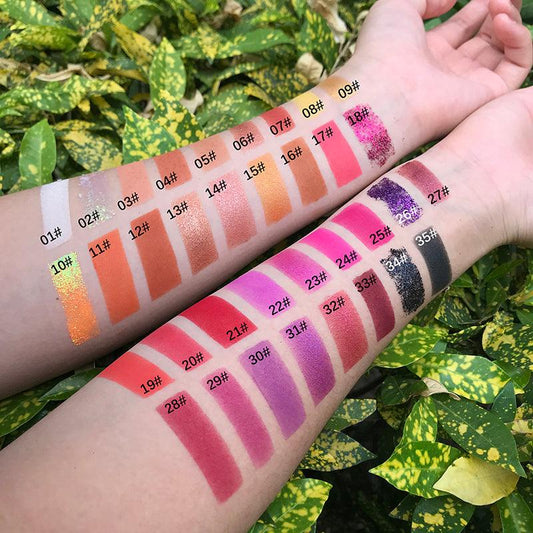 35 Colors High Pigmented Eyeshadow Palettes - Shmily Beauty