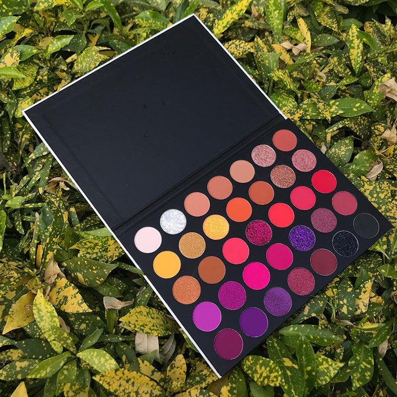35 Colors High Pigmented Eyeshadow Palettes - Shmily Beauty