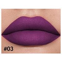 5 Colors Matte Red Square Tube Lipsticks - Shmily Beauty