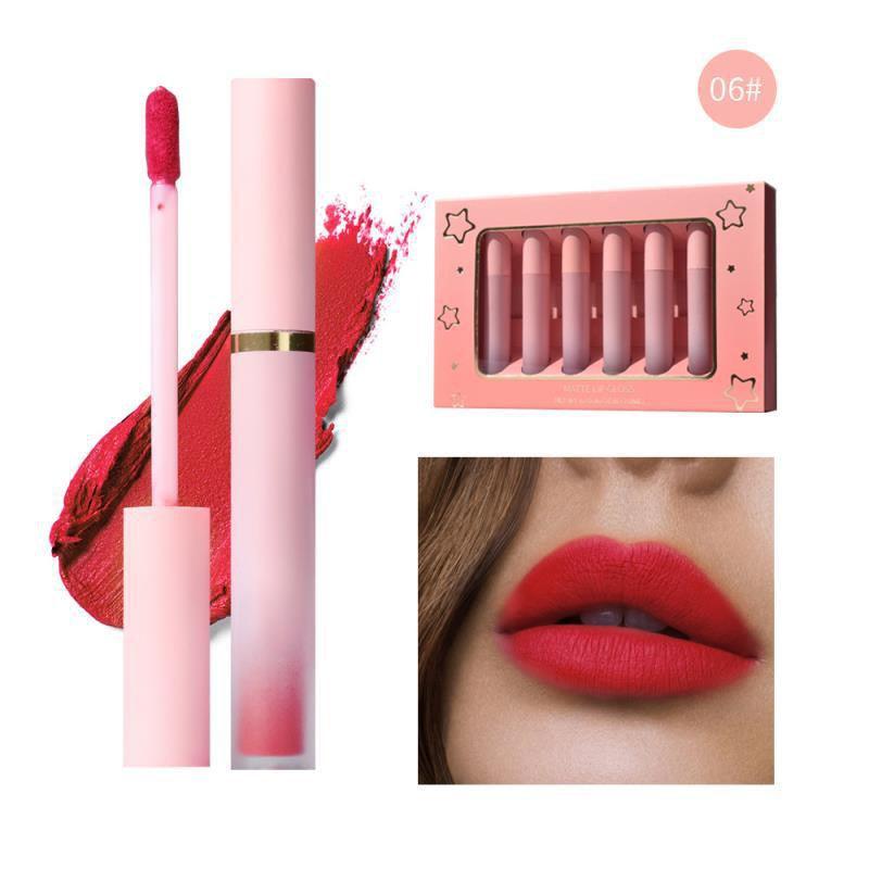 6 In 1 Lipstick Sets Wholesale Private Label Lip Stick Matte Lipstick Sets - Shmily Beauty