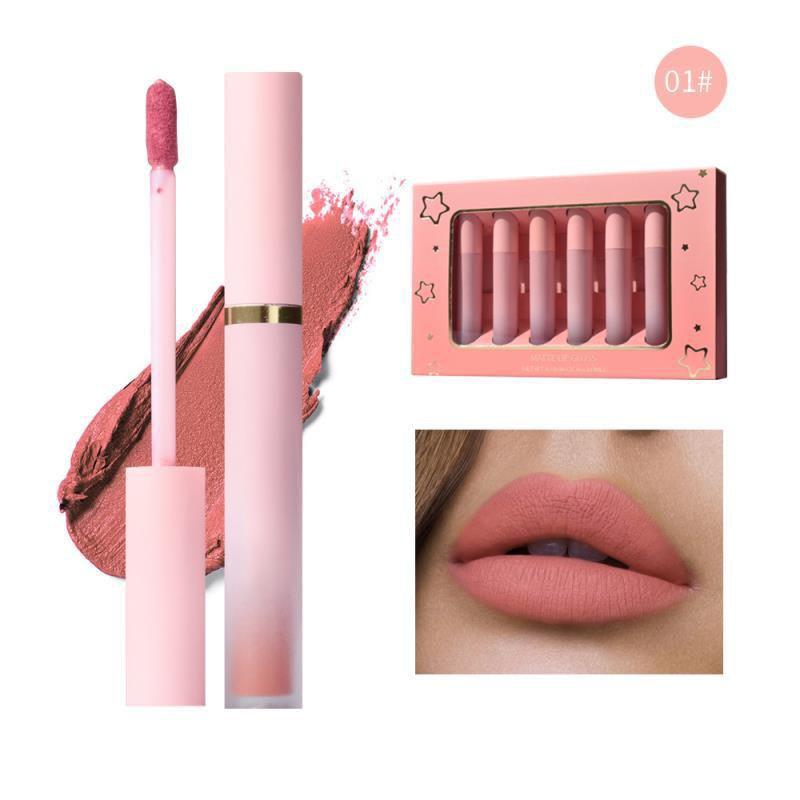 6 In 1 Lipstick Sets Wholesale Private Label Lip Stick Matte Lipstick Sets - Shmily Beauty