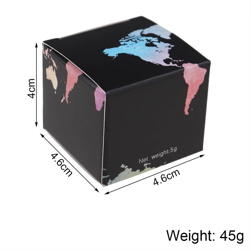7 Colors Neon Single Loose Eyeshadows With Puff - Shmily Beauty