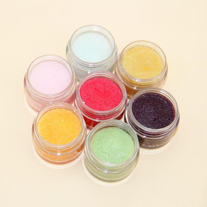 7 Colors Vegan Cruelty Free Lip Care Private Label Lip Scrub OEM - Shmily Beauty