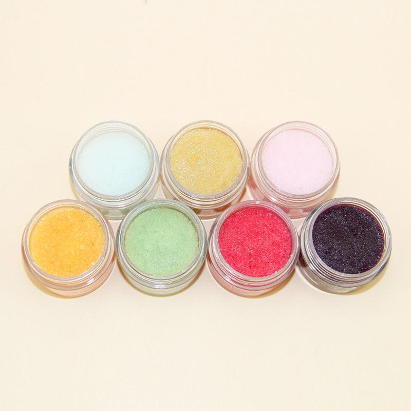 7 Colors Vegan Cruelty Free Lip Care Private Label Lip Scrub OEM - Shmily Beauty