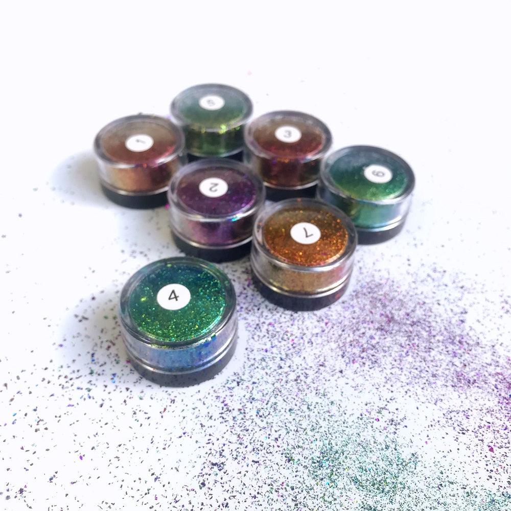 8 Colors Chrome Single Loose Eyeshadow - Shmily Beauty