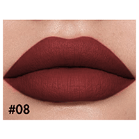 8 Colors Matte Golden Round Tube Lipsticks Wholesale - Shmily Beauty