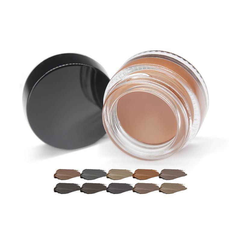 Eyebrow Pomade 10 Color Waterproof Eye Brow Cream Eyeshadow Gel - Shmily Beauty