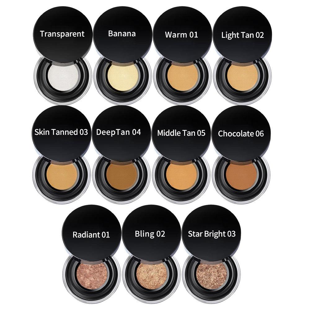 Face Matte Loose Powder Foundation Private Label Setting Powder - Shmily Beauty