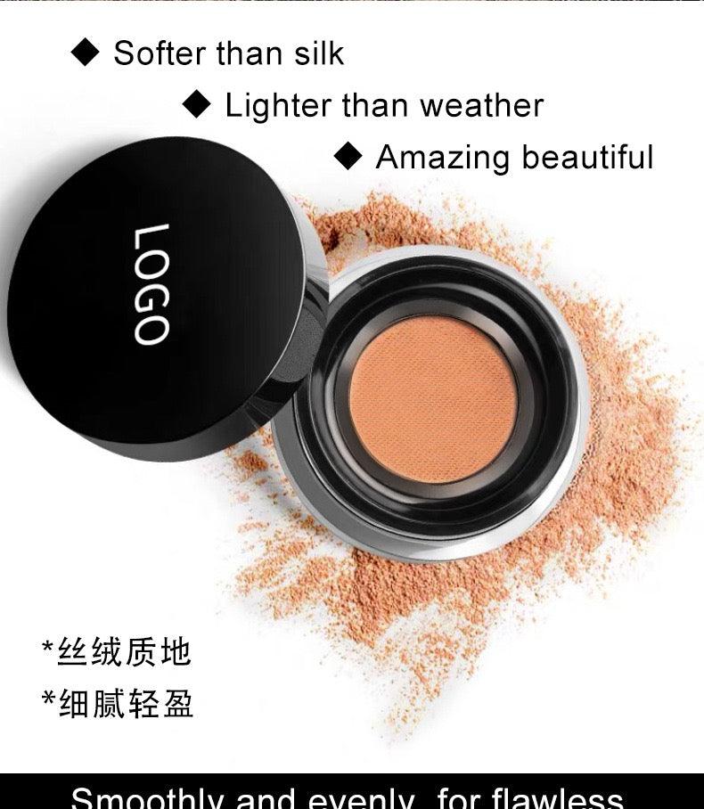 Face Matte Loose Powder Foundation Private Label Setting Powder - Shmily Beauty