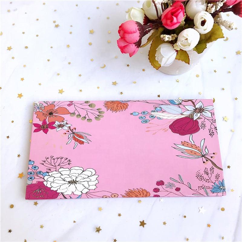 Factory Direct Sales Baby Pink Cardboard 18 Colors Eyeshadow Palettes - Shmily Beauty