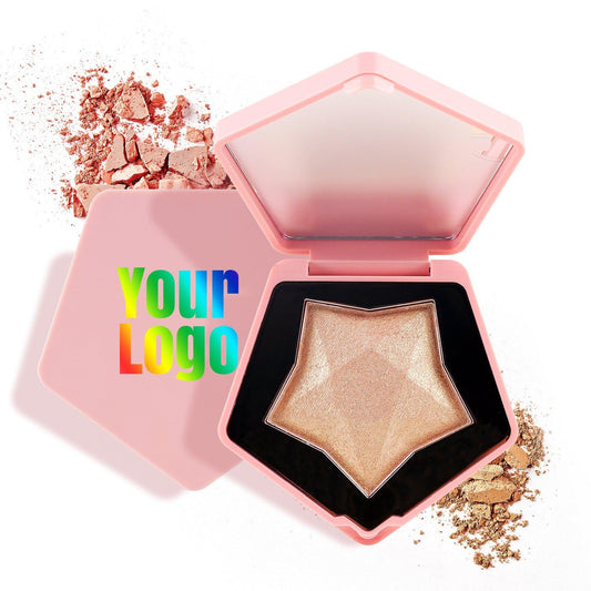 Highlight Powder Mashed Shiny Glitters Pressed Powder - Shmily Beauty