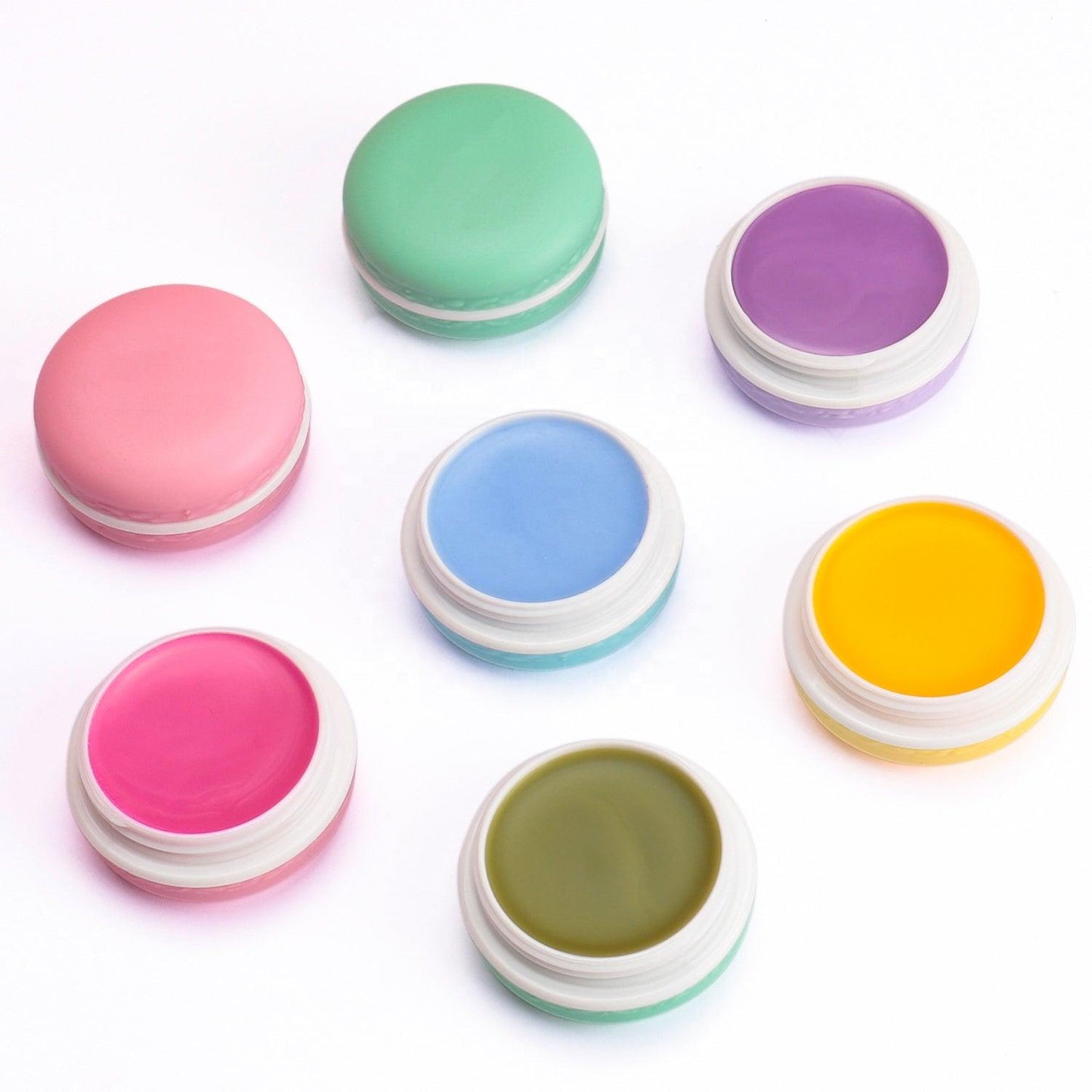 Macaron Lip Care Balm Private Label Fruit Flavor Moisturizing Lip Balm Lip Chapstick - Shmily Beauty