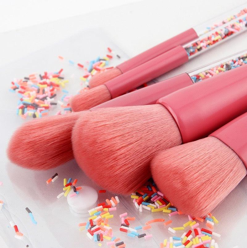 Makeup Brushes Set 5pcs Cosmetic Brush Set For Girls Makeup Tools - Shmily Beauty