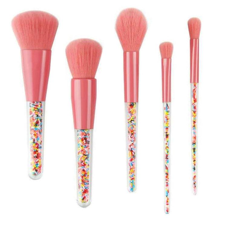 Makeup Brushes Set 5pcs Cosmetic Brush Set For Girls Makeup Tools - Shmily Beauty