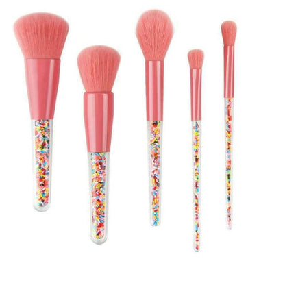 Makeup Brushes Set 5pcs Cosmetic Brush Set For Girls Makeup Tools - Shmily Beauty