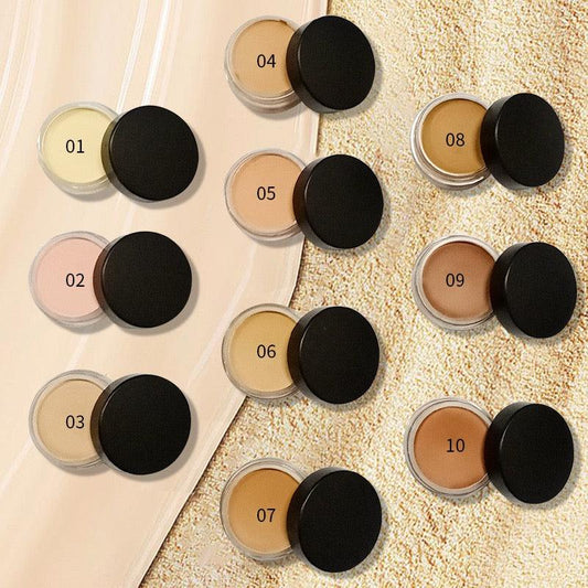 Natural Waterproof 10 Colors Concealer Foundation Cream - Shmily Beauty