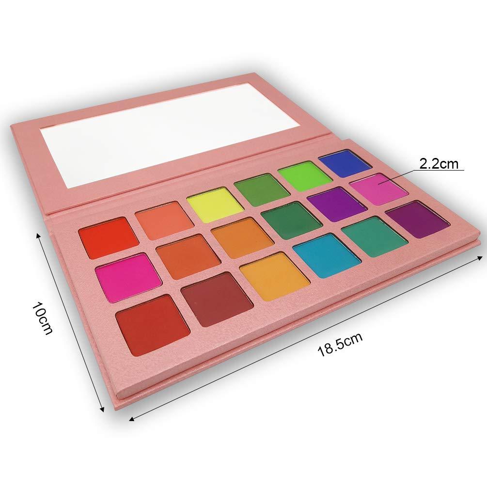Pink Makeup Private Label Pigmented 18 Colors Eyeshadow Palettes - Shmily Beauty