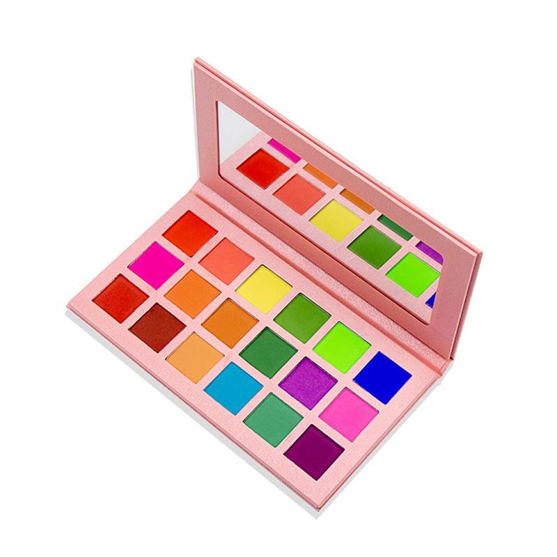 Pink Makeup Private Label Pigmented 18 Colors Eyeshadow Palettes - Shmily Beauty