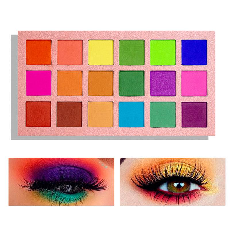 Pink Makeup Private Label Pigmented 18 Colors Eyeshadow Palettes - Shmily Beauty