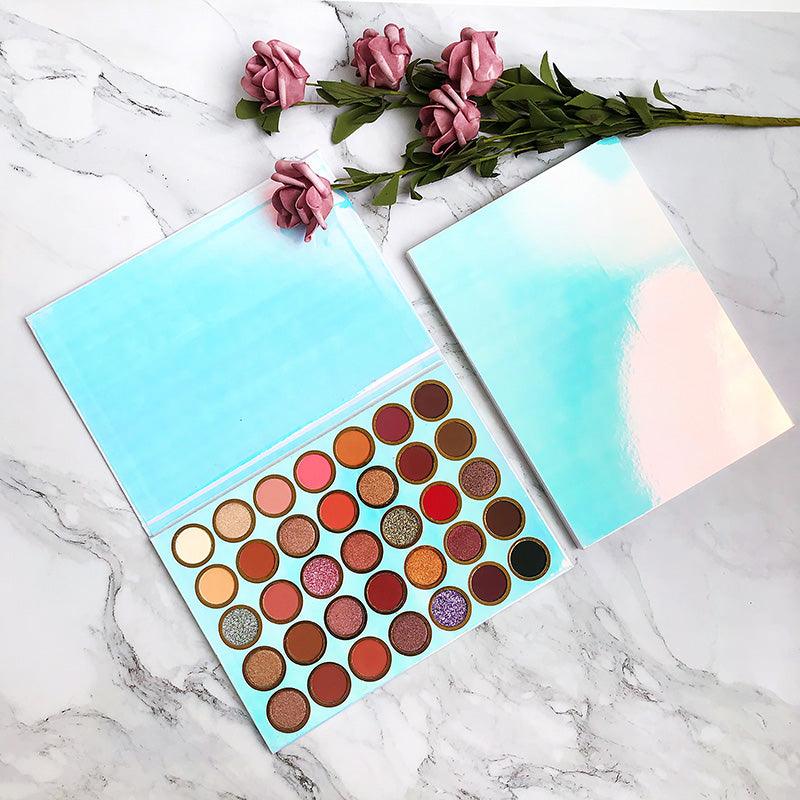 Private Label Custom 35 Colors Eyeshadow Palettes For Wholesales - Shmily Beauty