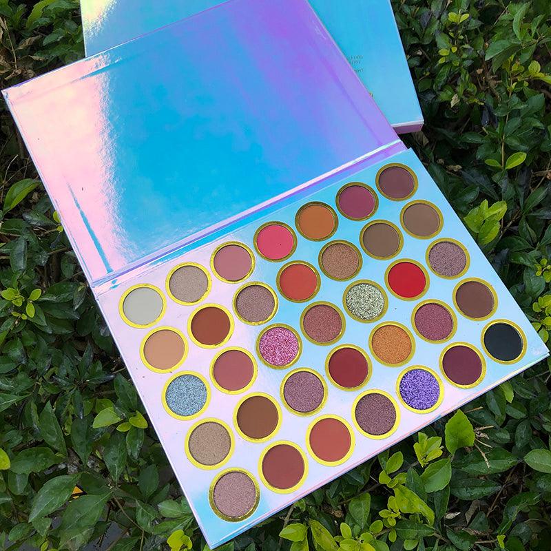Private Label Custom 35 Colors Eyeshadow Palettes For Wholesales - Shmily Beauty