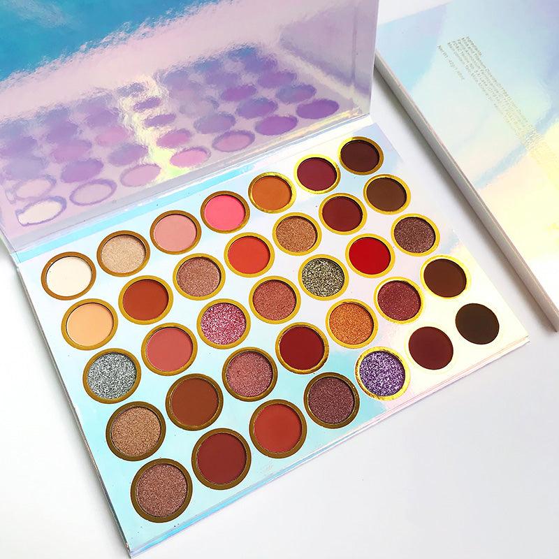 Private Label Custom 35 Colors Eyeshadow Palettes For Wholesales - Shmily Beauty