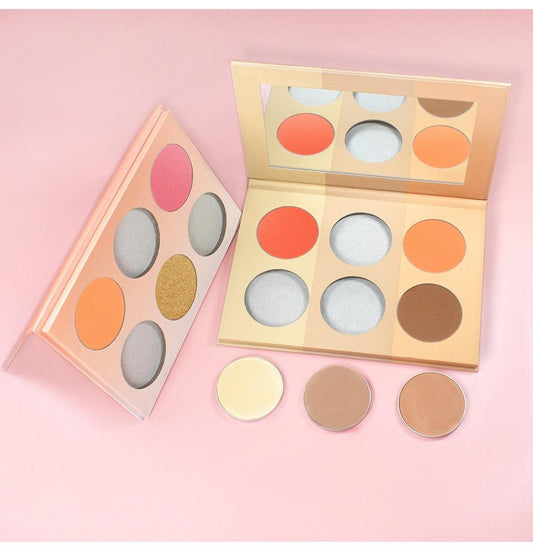 Private Label Face Contour Makeup DIY Bronzer Palette Custom Logo - Shmily Beauty