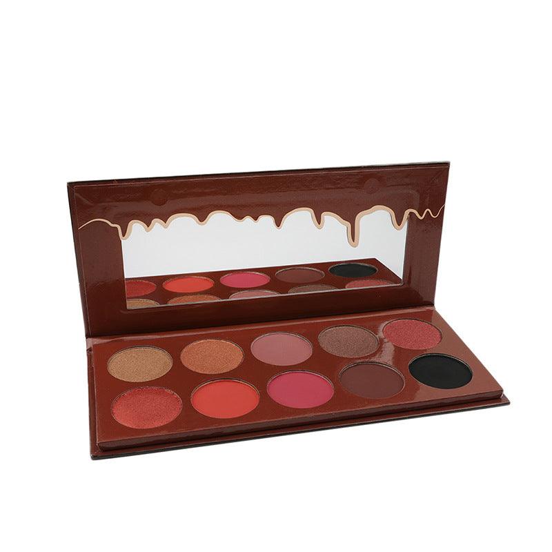 Professional 10 Colors Glitter Matte Color Vegan Eyeshadow Palettes - Shmily Beauty