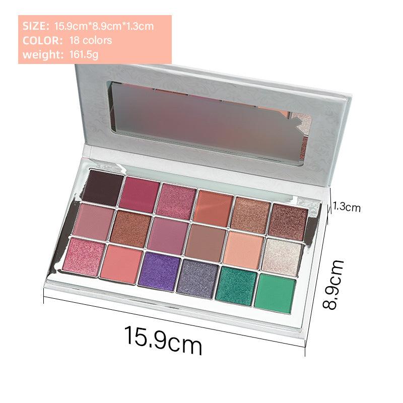Professional 18 Color Private Label High Pigment Mini Eyeshadow Makeup Palettes - Shmily Beauty